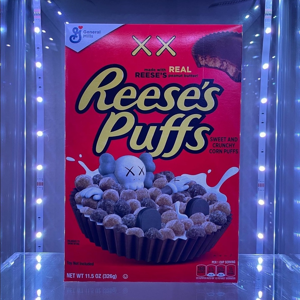 KAWS X Reese’s Puffs Cereal